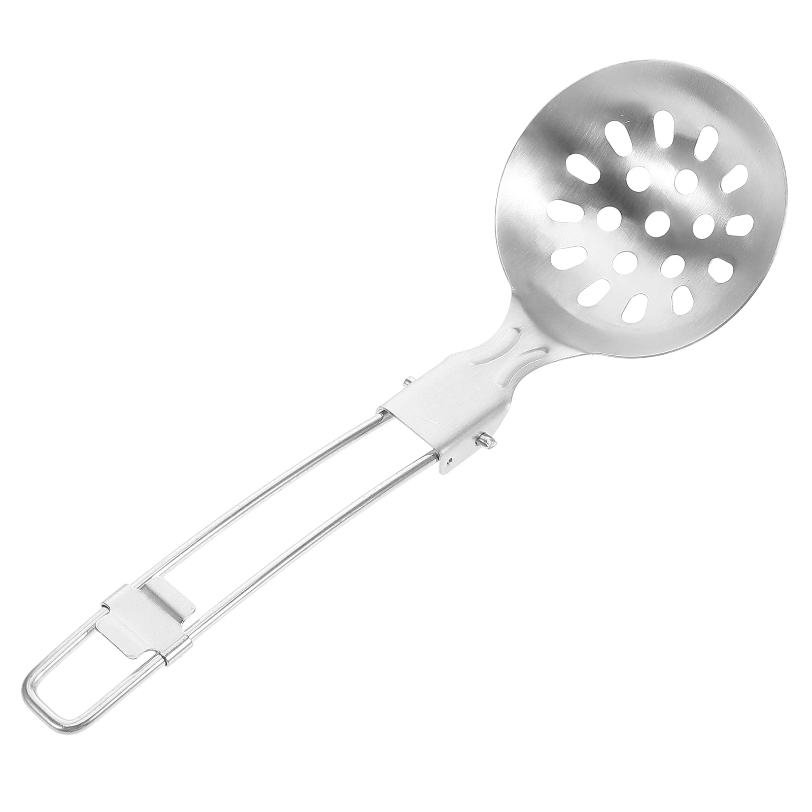 

Backpack Folding Spoon Camping Tableware Backpacking Silverware Foldable Utensils Stainless Steel Travel