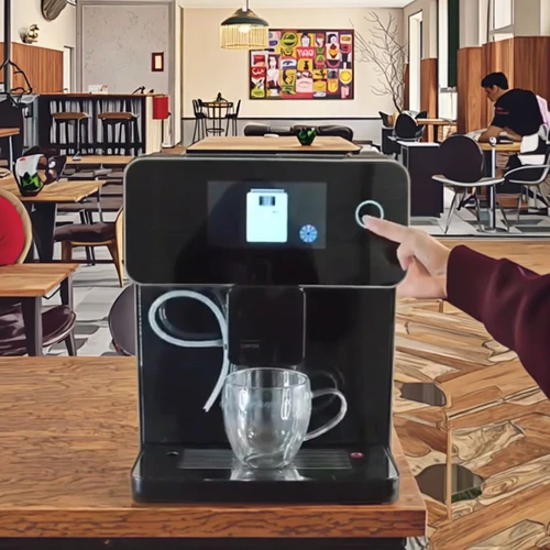 Cafetera Espresso Profesional Totalmente Automática Bean To