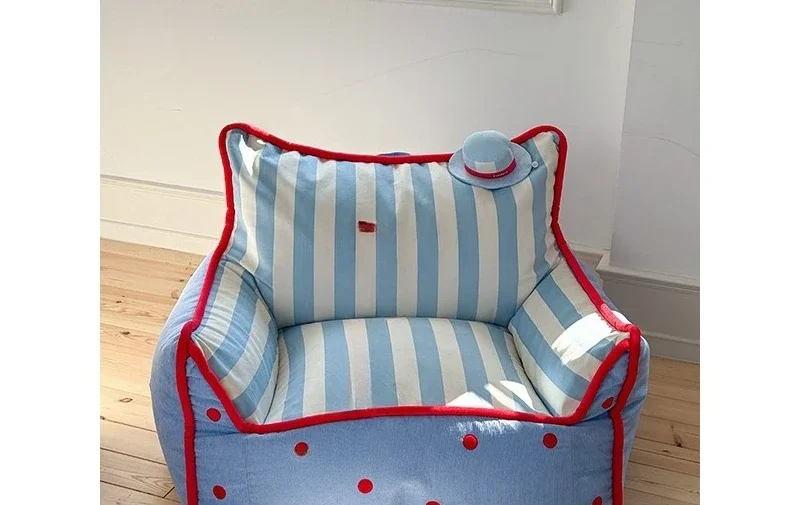 

Single sofa sleepable reclining top hat bedroom balcony living room sofa dopamine lazy sofa