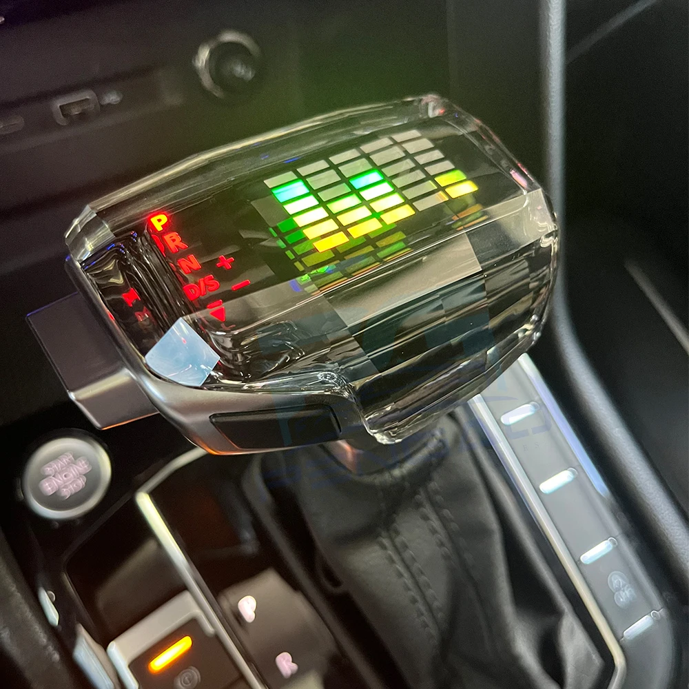 

Electronics Shift lever Music LED Shift knob For Volkswagen Golf Mk6 Mk7 Passat B7 B8 Tiguan Mk2 Skoda Octavia Seat Dsg