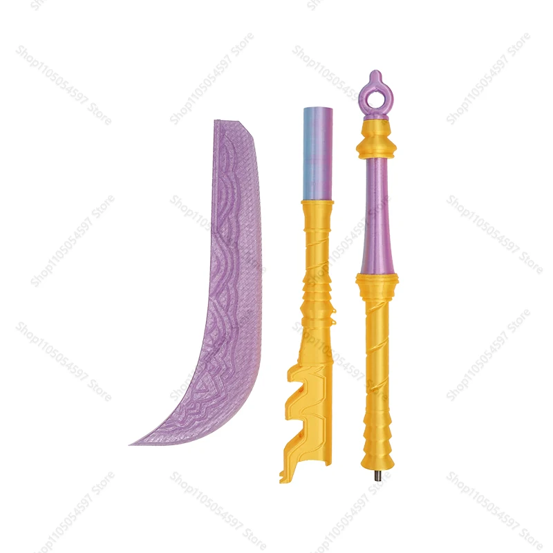 الكرتون K-pop شيطان هنتر زوي لعب الأدوار الدعائم نبال السيوف سكين الملحقات البلاستيكية اليدوية تزيين مُثبت هدايا الحفلات #6