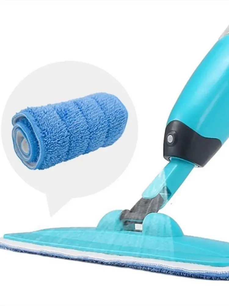 Mop Head Floor Cleaning Replacement Cloth Microfiber Replacement Mop Pad Paste Cloth Cover Home Spray Water Spraying Flat Dust