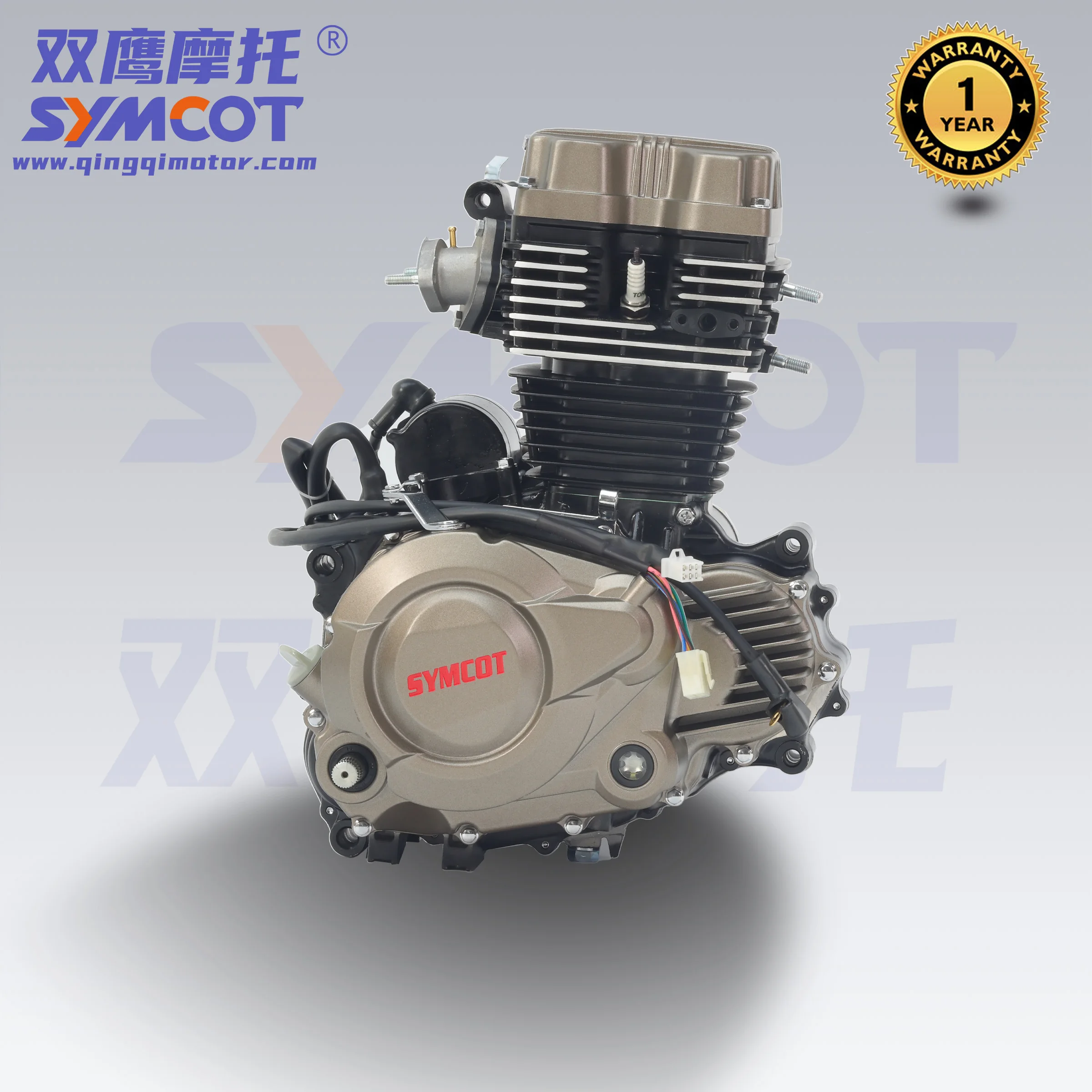 High power motorcycle engine 125cc 150cc 175cc 185cc 200cc 250cc electric start motor DOHC  6-speed with balancer