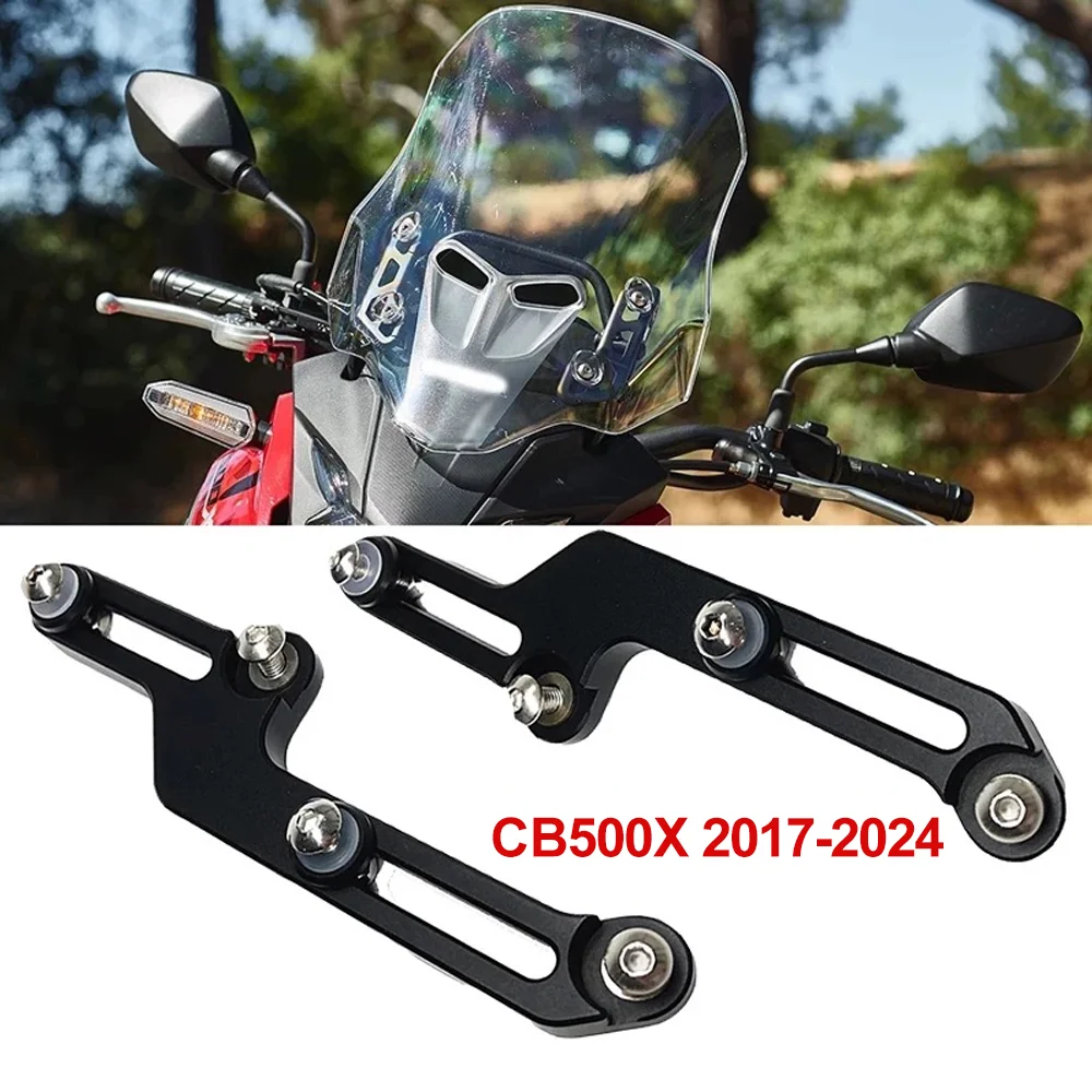 

Motorcycle Windscreen Adjusters Windshield Bracket For HONDA CB500X CB 500X CB500 X 500X 2017-2024 2023 2022 2021 2020