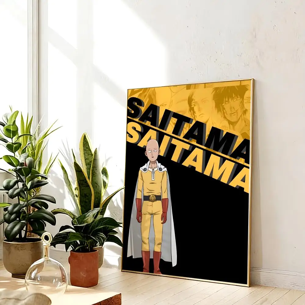 Anime - O-One-Punchs M-Mans Poster Canvas Wall Art Poster for Bedroom Living Room Home Decoration - view 3