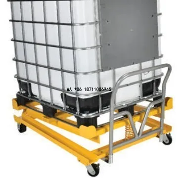 Tiltable Small Truck for Food Beverage Cargo Lift JUNCHI Ton Barrel Hand Truck Mover Push Transport Equipment Translatable