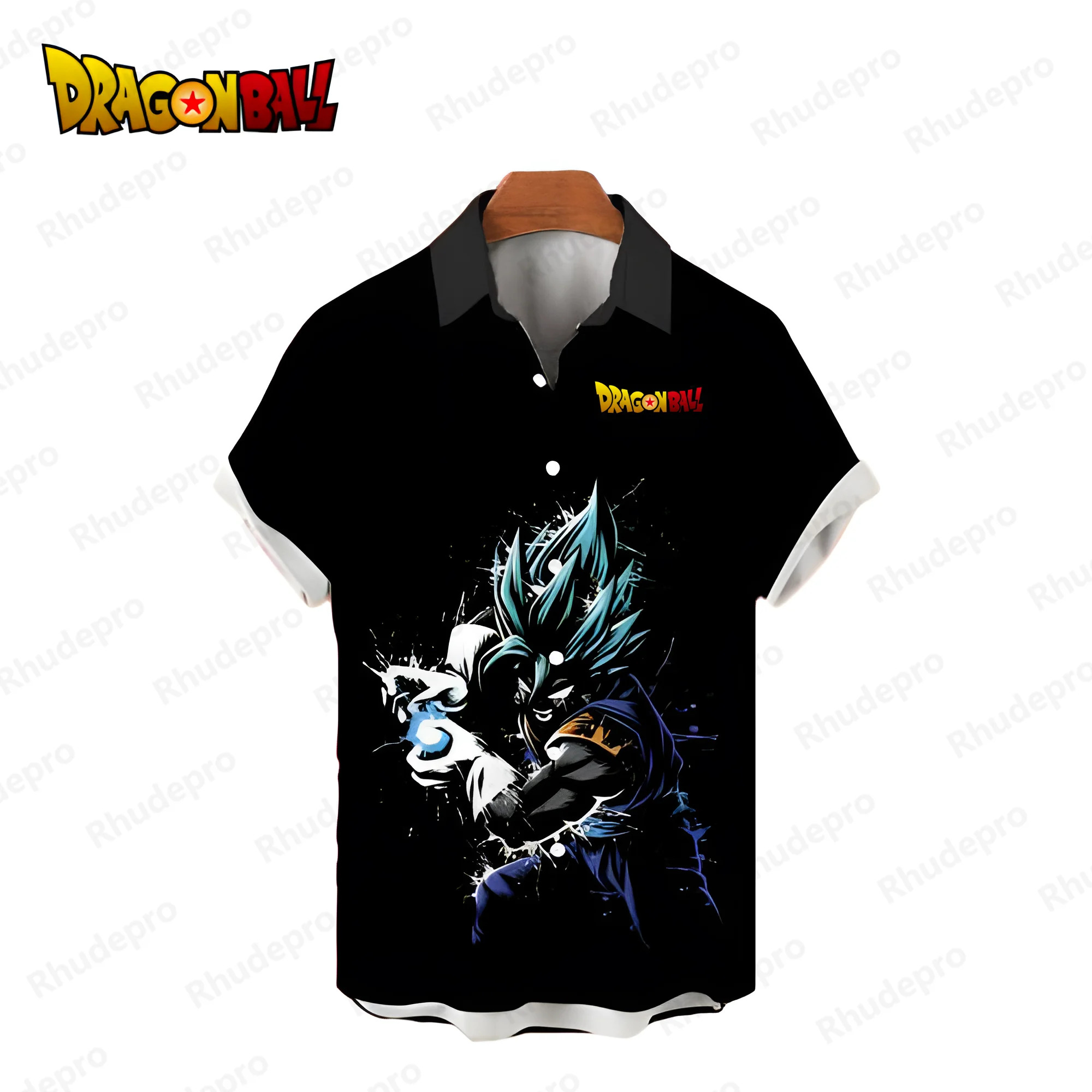 

Dragon Ball Z Men's Shirts Vegeta 2024 Mens Designer Clothes Anime Shirt Y2k High Quality Luxury Men's Shirt Oversized Goku