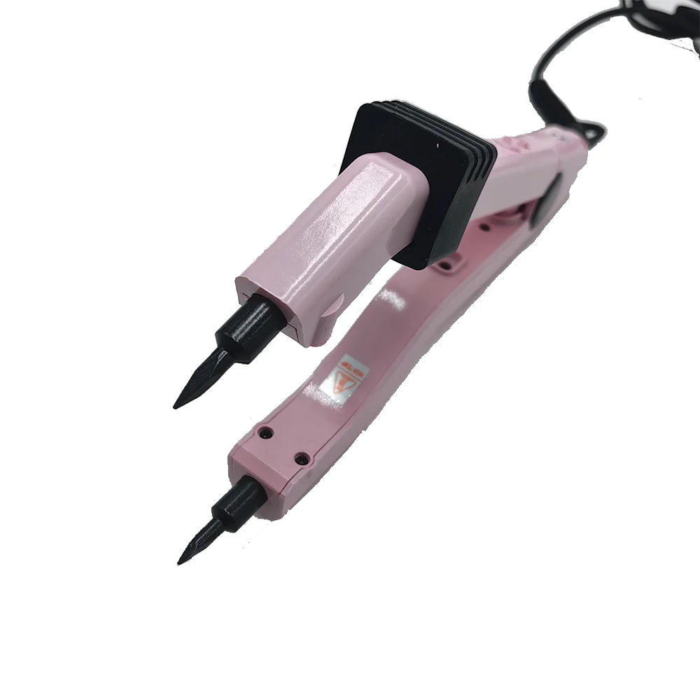 1Pcs  2024 New Temperature200℃ Hair Connectors Keratin Bonding Heat Iron Hair Extension Mini Heating Tip Adjustable Tools images - 6