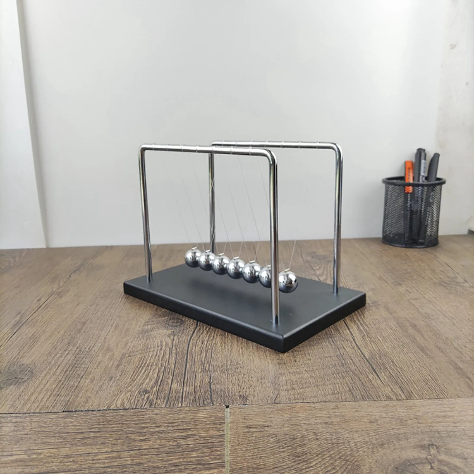 

7 шариков, кривая механика, маятниковый шар Ньютона, металлическая колыбель Ньютона, детские просветительские подарки, снятие стресса, настольные украшения, декор