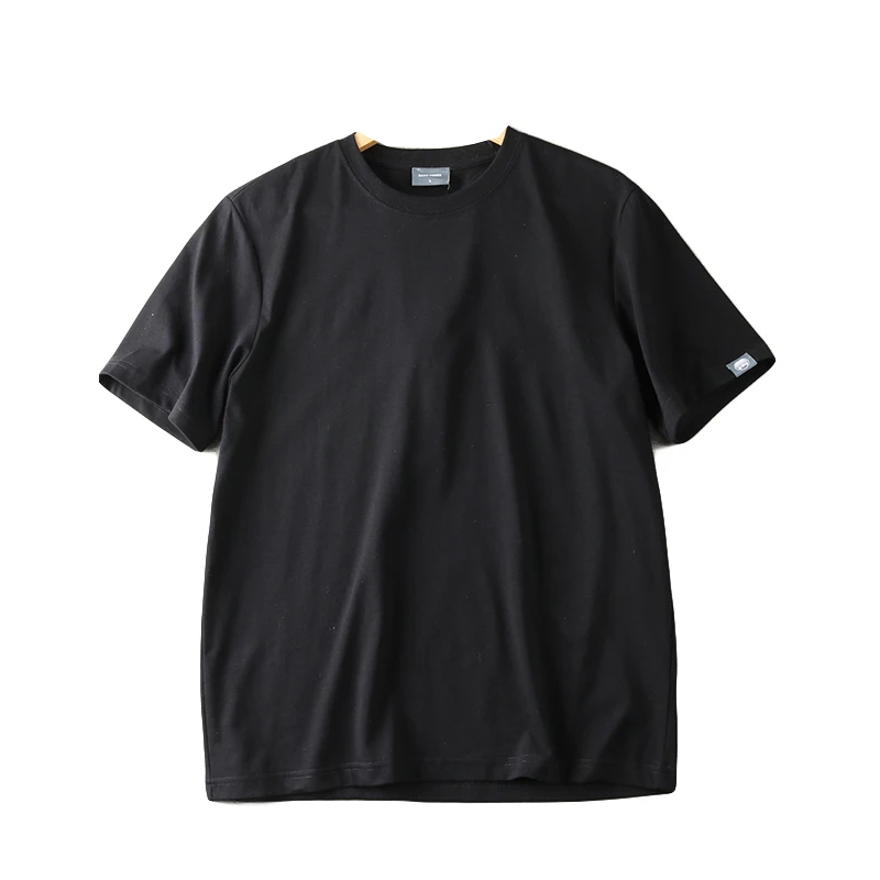 소로나 테크 패브릭 아이스 센세이션 섬유 여름 남성용 루즈핏 다용도 출퇴근 컬러 오트 스웨트 티셔츠 청년 트렌디