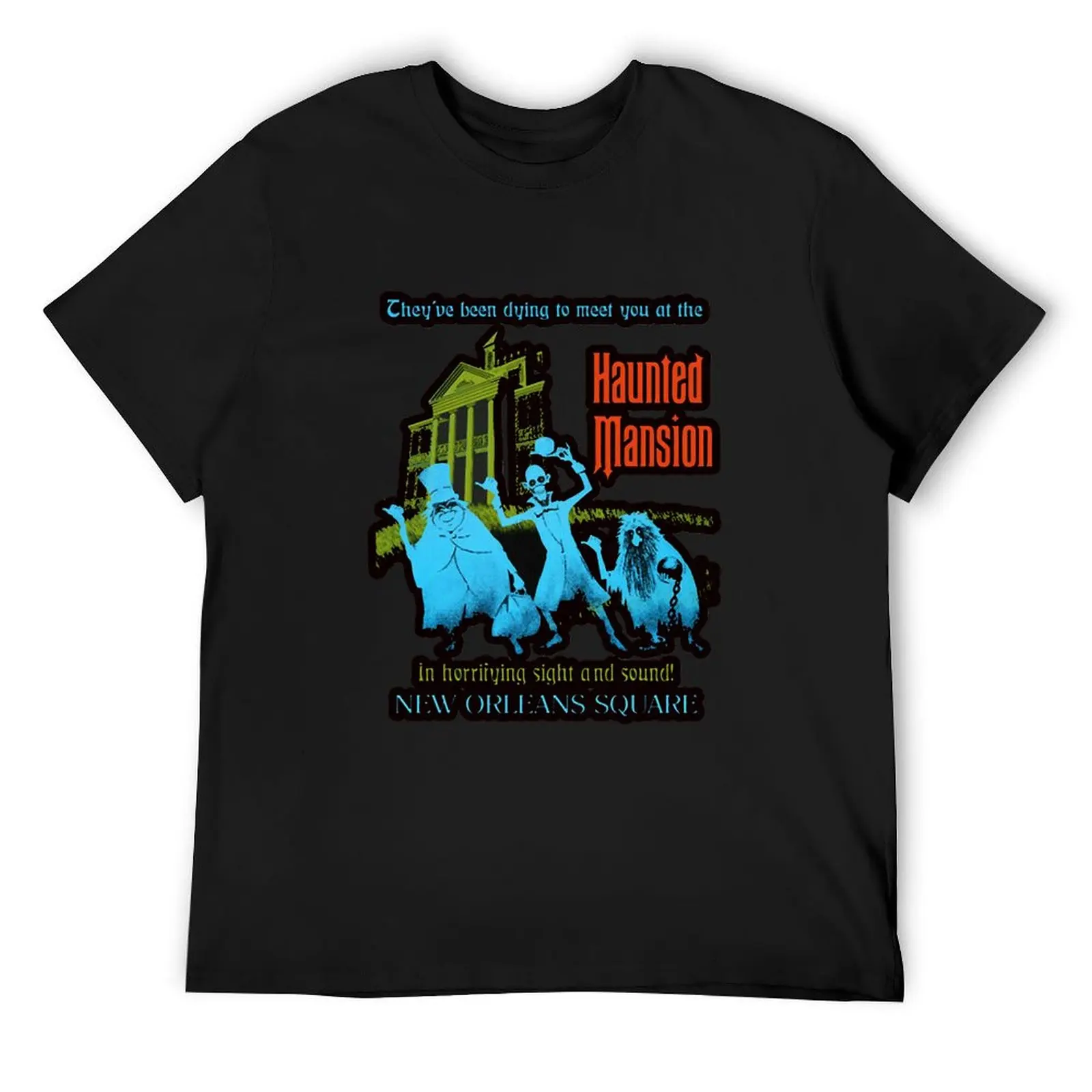 

Retro Vintage The Haunted Mansion Hat Box Halloween ShirtCute Graphic Gift T-Shirt Clothing Man t-shirt outfits for men