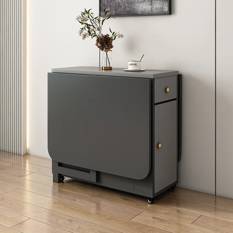 

Mobile, folding, dining table, household, small apartment, eating, table, rectangle