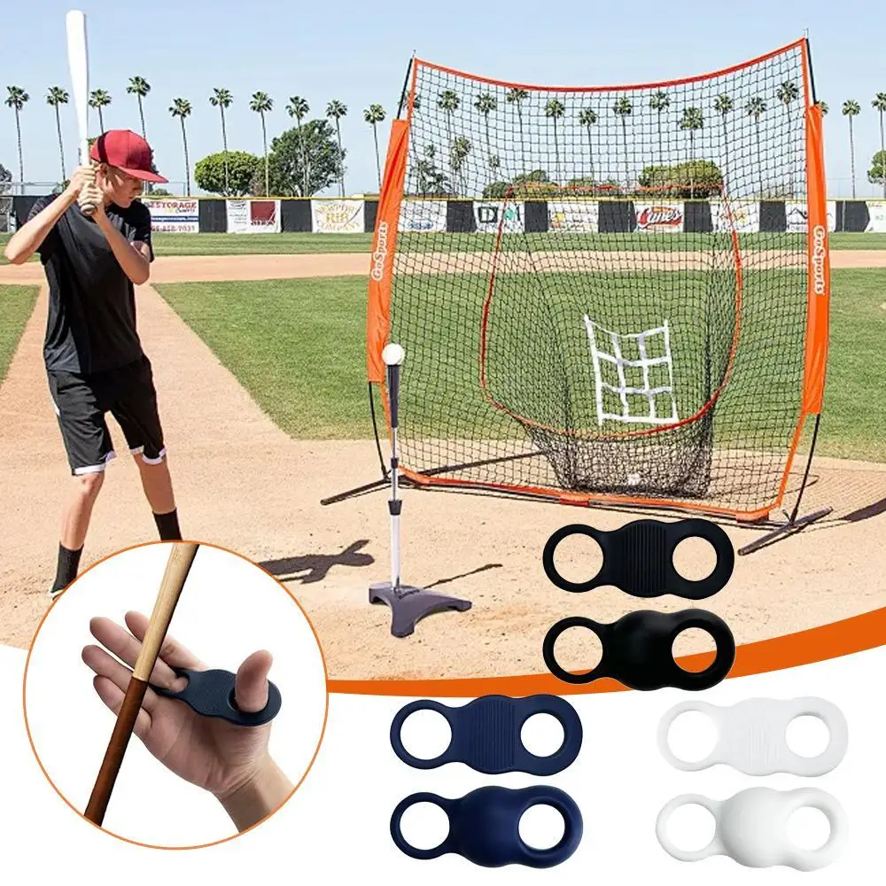 2Pcs Baseball Thumb Guard Soft Silicone Softball Thumb Guards Batting Grip Accessory Swing Training Bat Sting Reduction