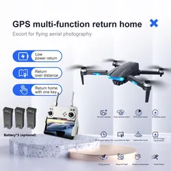 Drone with Camera KK18 Pro Brushless GPS 5G WiFi FPV with 6K HD Camera Optical Flow Positioning Foldable RC Quadcopter