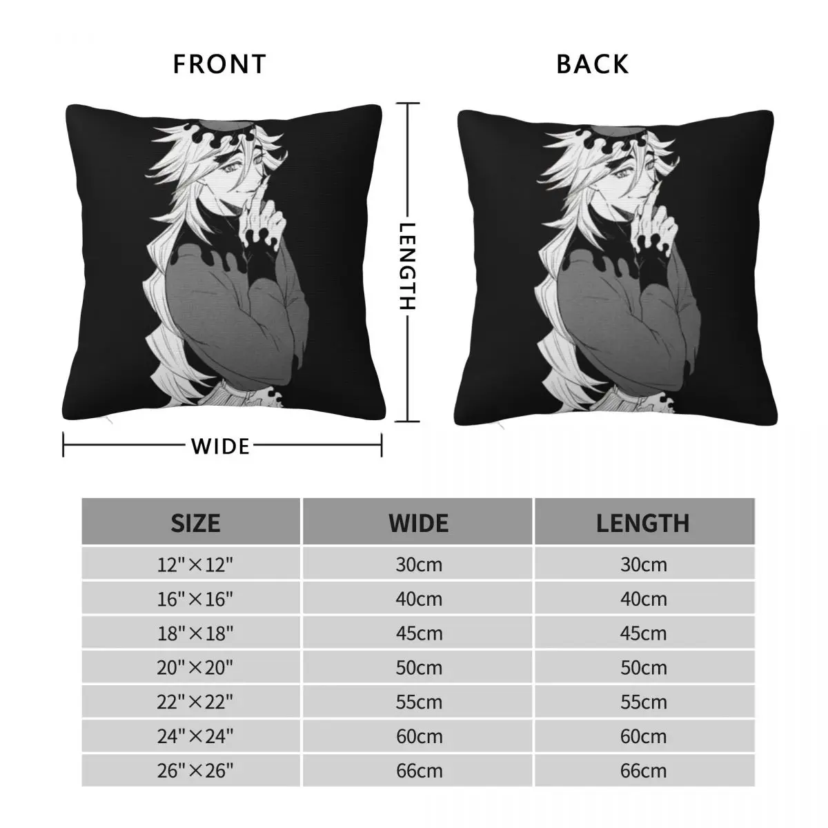 Douma Black And White A Pillow Case