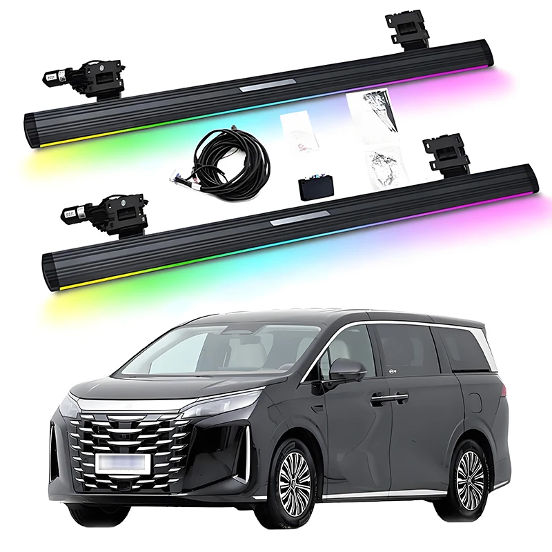 

Автоматическая электрическая неоновая светодиодная подсветка с боковой ступенькой для BYD M9 для XIA для EMAX9 DM-i 2025+