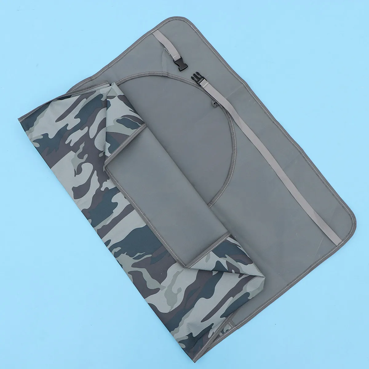 

Outdoor Air Conditioner Unit Cover Waterproof Polyester Fabric Dust Rain Sandstorm Protection 74x54x26cm Camouflage Grey Ac
