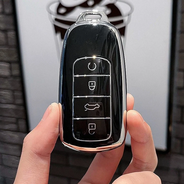 Fashion TPU Car Key Case Cover for Chery Tiggo 8 Pro Tiggo 8plus New 5 Plus 7pro Omoda 5 Car Key Protector Shell Fob Accessories view 5