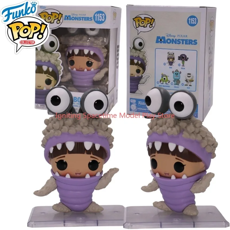 Funko Pop! Monstruos S.A. de Disney Pixar # Figura de Acción 1153 Boo en Traje de Monstruo para Niños y Niñas, Regalo Coleccionable, Modelo Decorativo