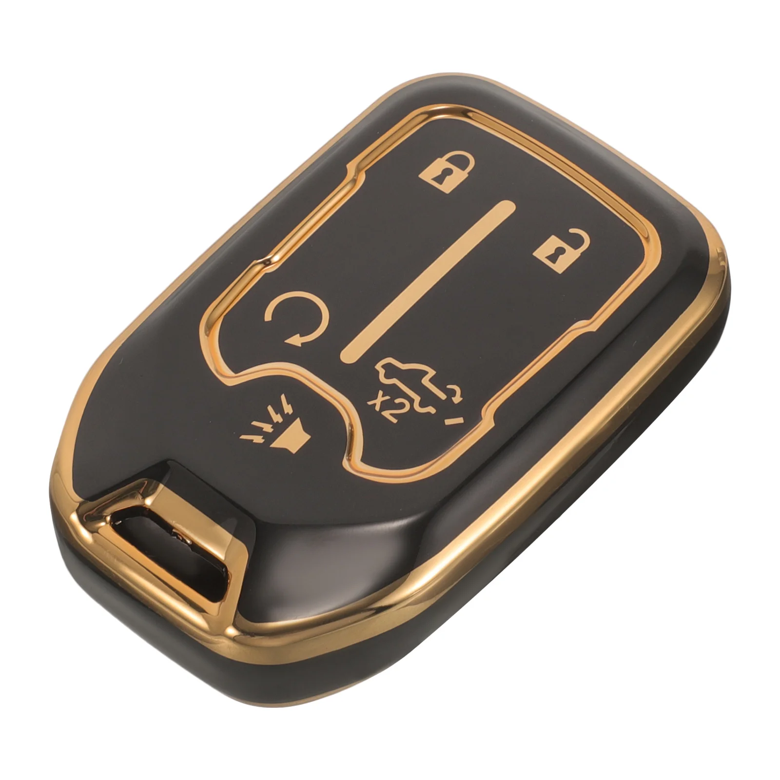 غطاء مفتاح فوب لمفاتيح السيارة Gmca11j5a مناسب مادة البولي يوريثان عالية الجودة مظهر أنيق سهل الوظيفة حافظة مفاتيح #5