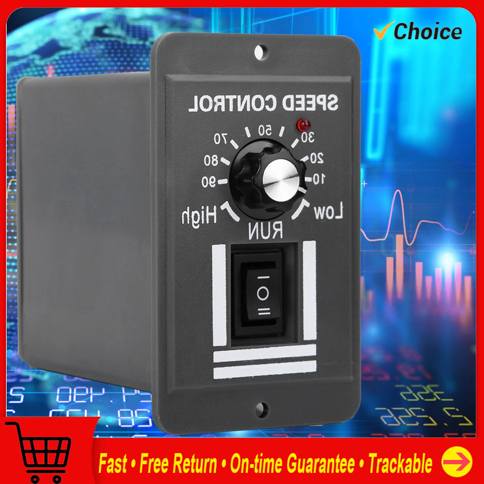 

Регулятор скорости двигателя DC12-60V 20A Регулятор скорости щеткового двигателя постоянного тока Регулятор скорости электродвигателя вперед/назад