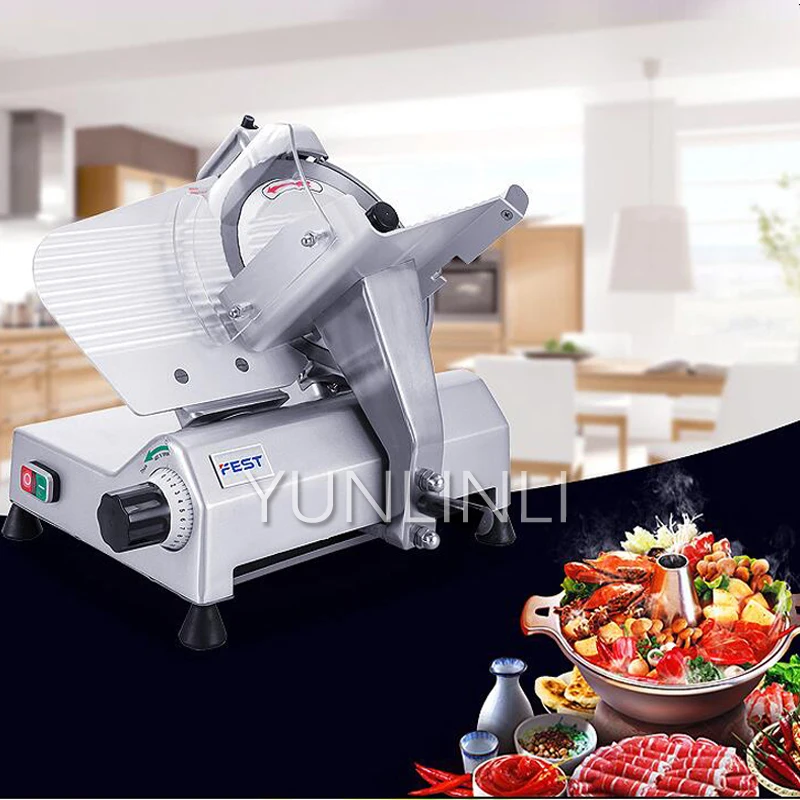 Mutton Roll Slicer Commercial Meat Slicer 10 Inch Semi-automatic Meat Planer RC-250B