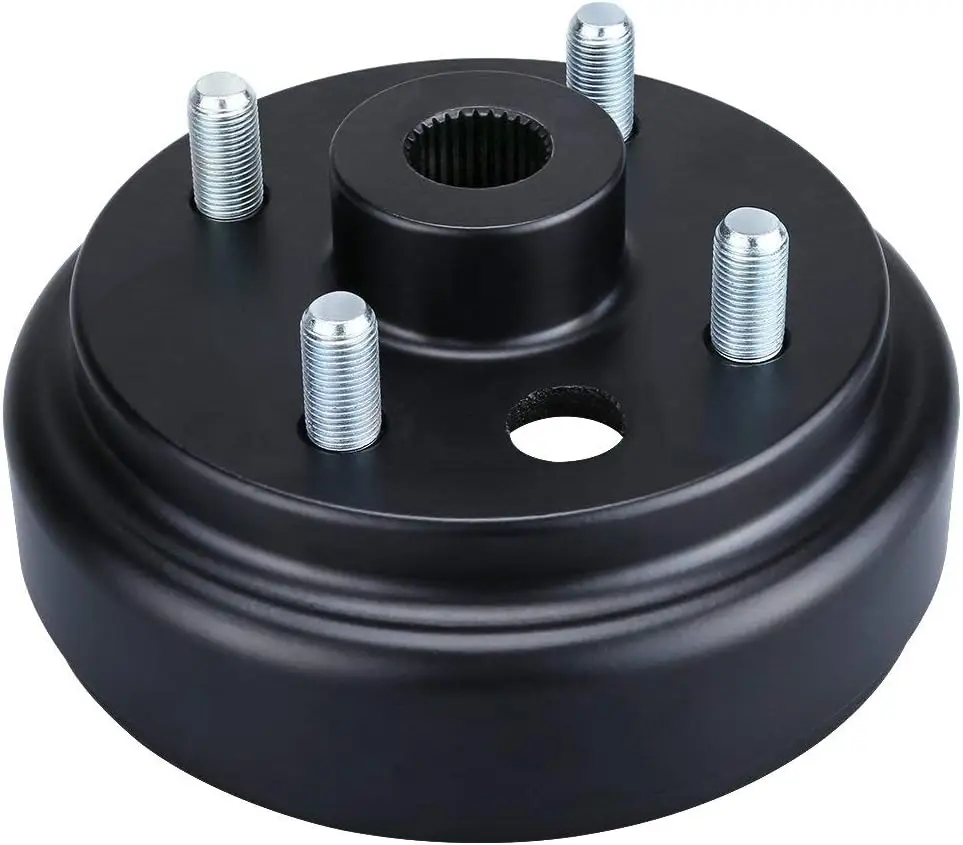 Golf Cart Brake Drum Hub Assembly For EZGO TXT PDS 1982-up Electric & 1982-1993 Dual Cycle Gas, Replace OEM #   19186G1P