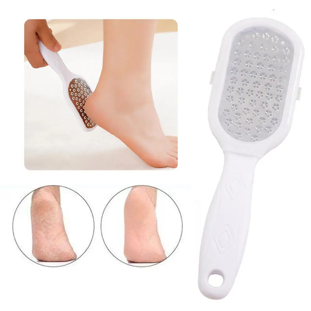 Exfoliating Foot Scrubber Professional Heel Dead Skin Remover Callus Foot Care Portable Tools Cleaner M4Z3