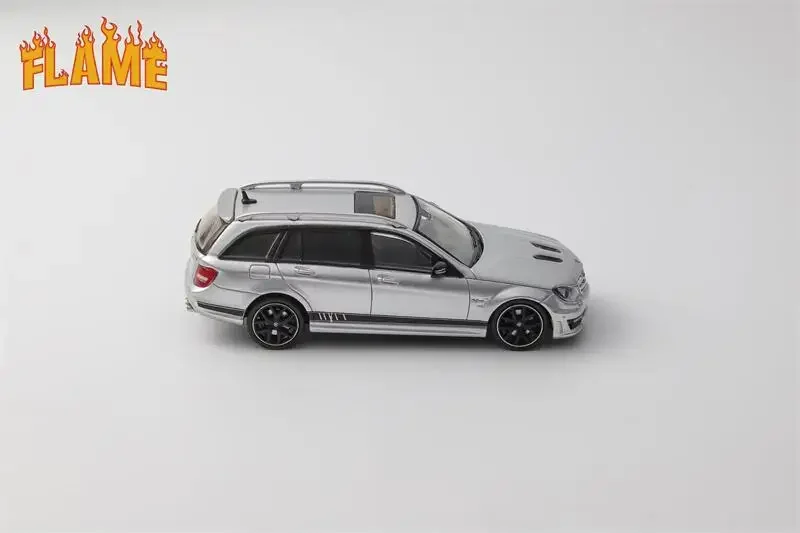 **พรีออเดอร์** เปลวไฟ 1:64 C63 Edition 507 Wagon รถโมเดล Diecast