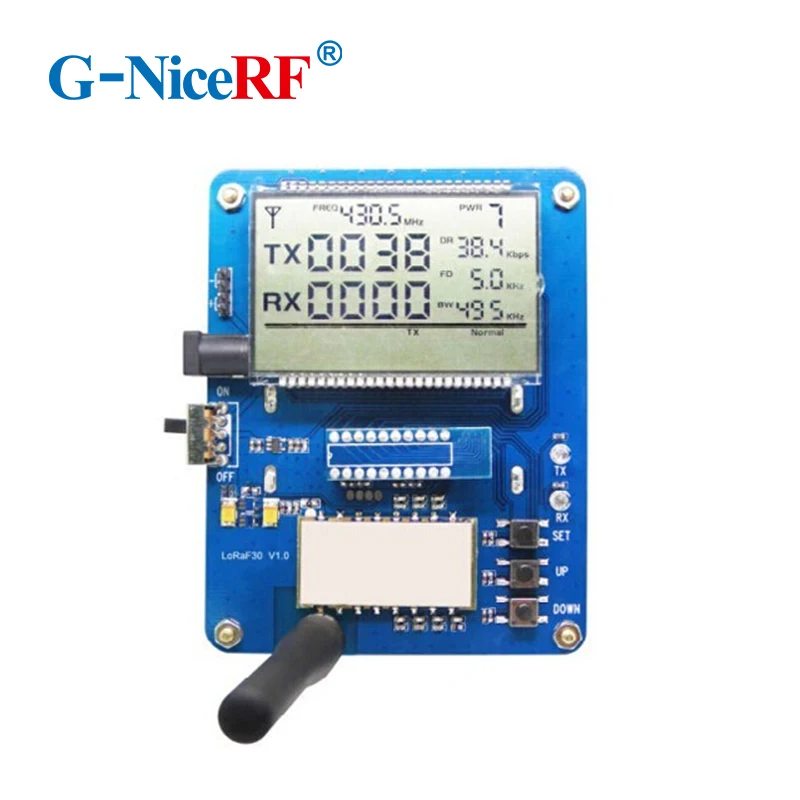 Imagem -02 - Placa de Desenvolvimento Lora com Display Lcd para Testes do Módulo de Transceptor Embutido