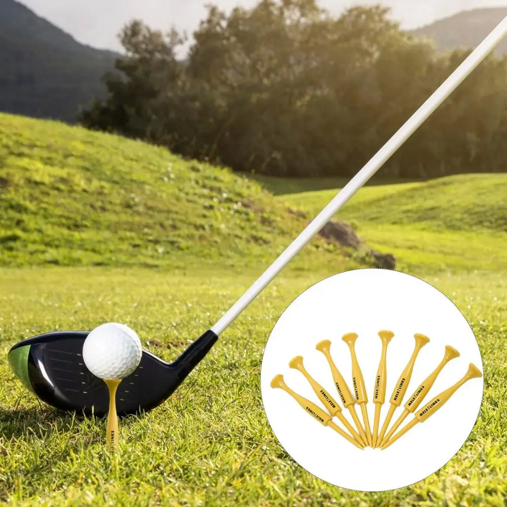 8 Stück Kunststoff Golf Tees hohe Stabilität verbesserte Genauigkeit wieder verwendbare tragbare Golf Training Tees Golf Zubehör für Golfer