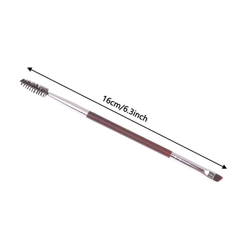 

2 In 1 Dual Ended Eyebrow Brush Eyelash Comb Makeup Brushes Angled Brush Spoolie Brush Lash Eyebrow Brush Set Makeup Tool