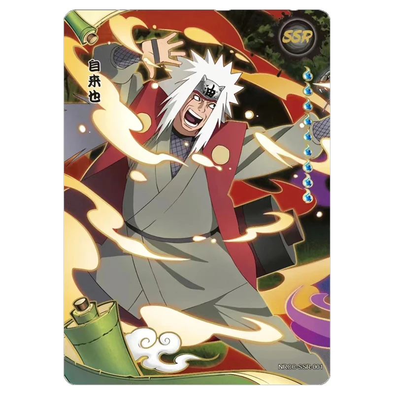 KAYOU Naruto SSR 01-20 Jiraiya Orochimaru Sakura Haruno Senju Pillar Payne Tendo Anime Christmas  Present Collectible Cards