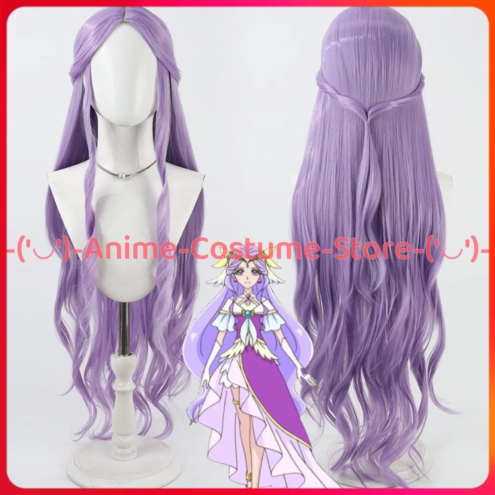 

Pretty Cure PreCure Earth Косплей Парик Аниме Игровой Персонаж Хэллоуин Карнавальный Костюм Парики Термостойкие Синтетические Волосы