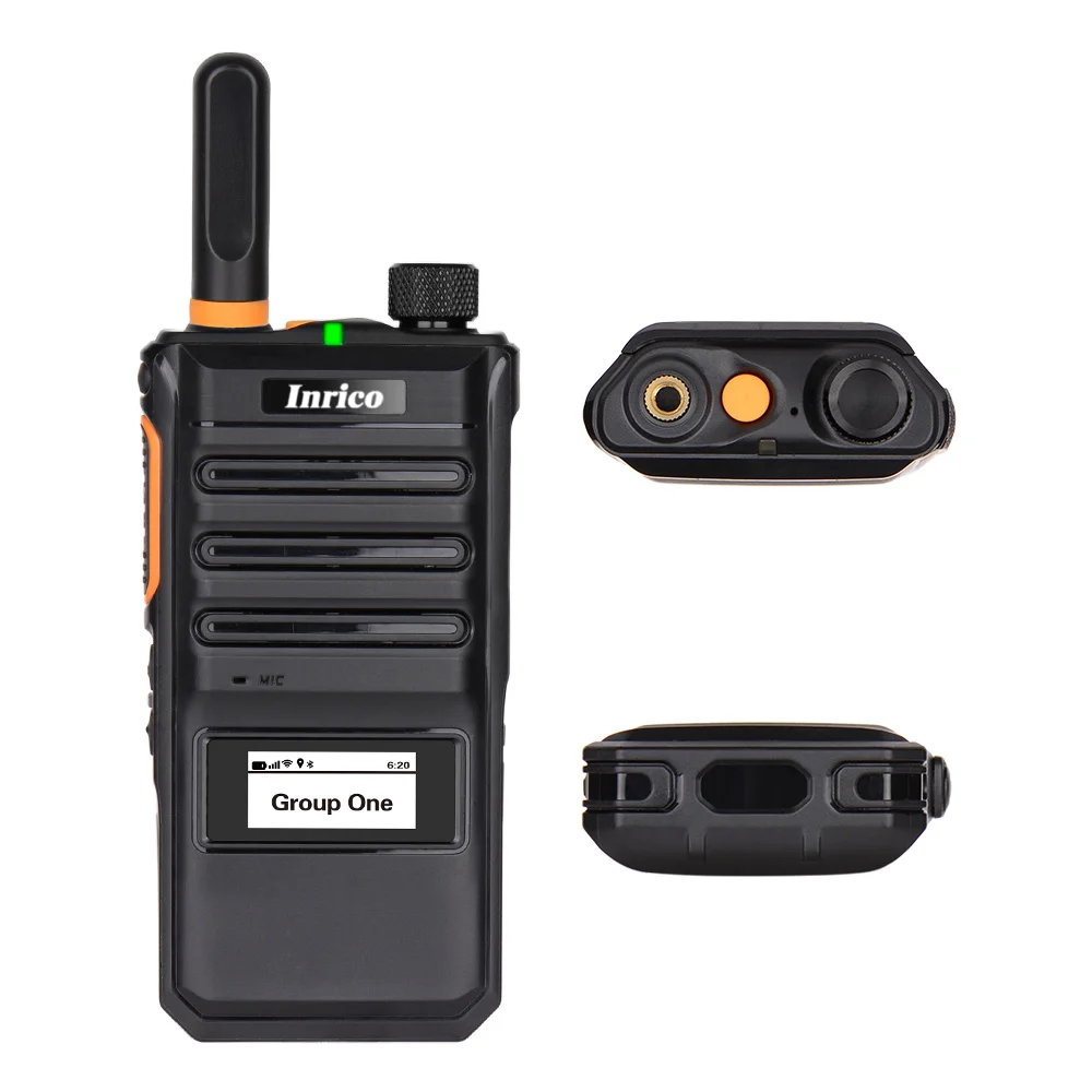 Inrico T620 4G POC walkie-talkie con display piccolo con GPS