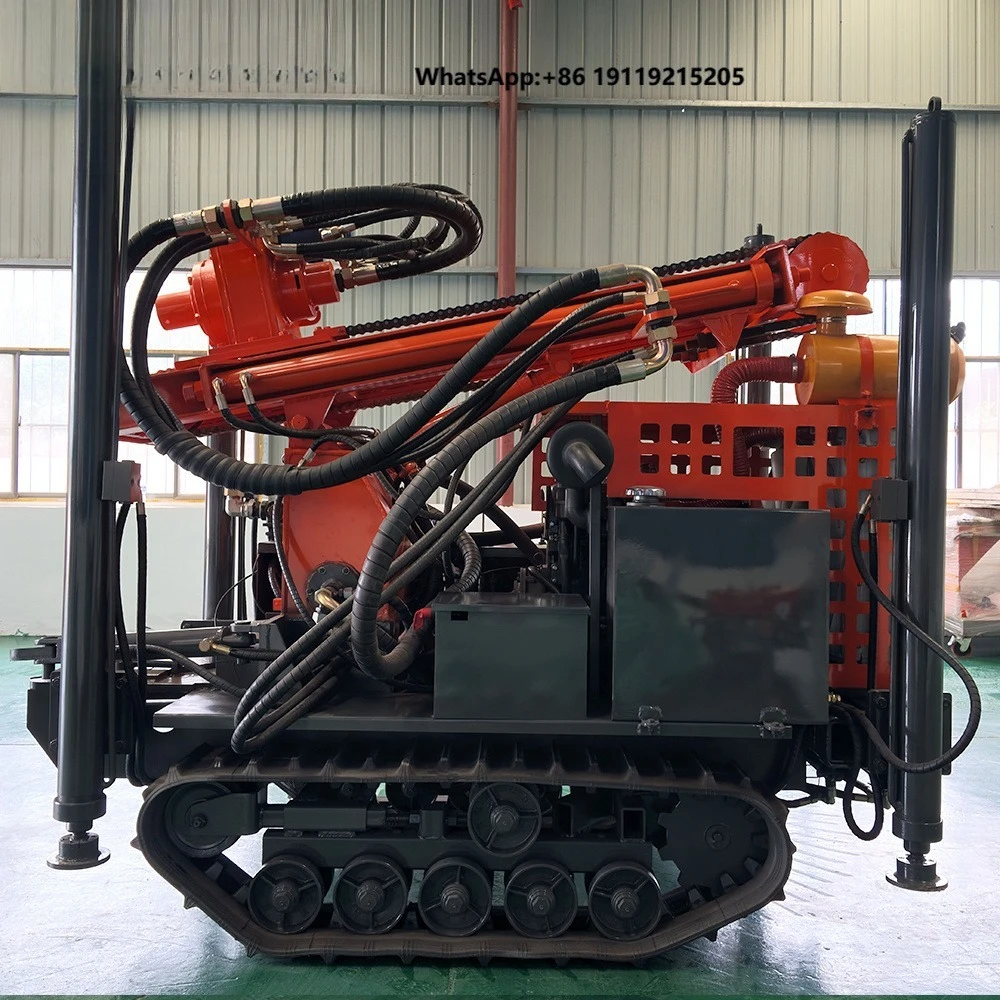 260m Hydraulic Crawler Water Drilling Equipment for Borehole Wells Groundwater Projects and Agricultural Supply
