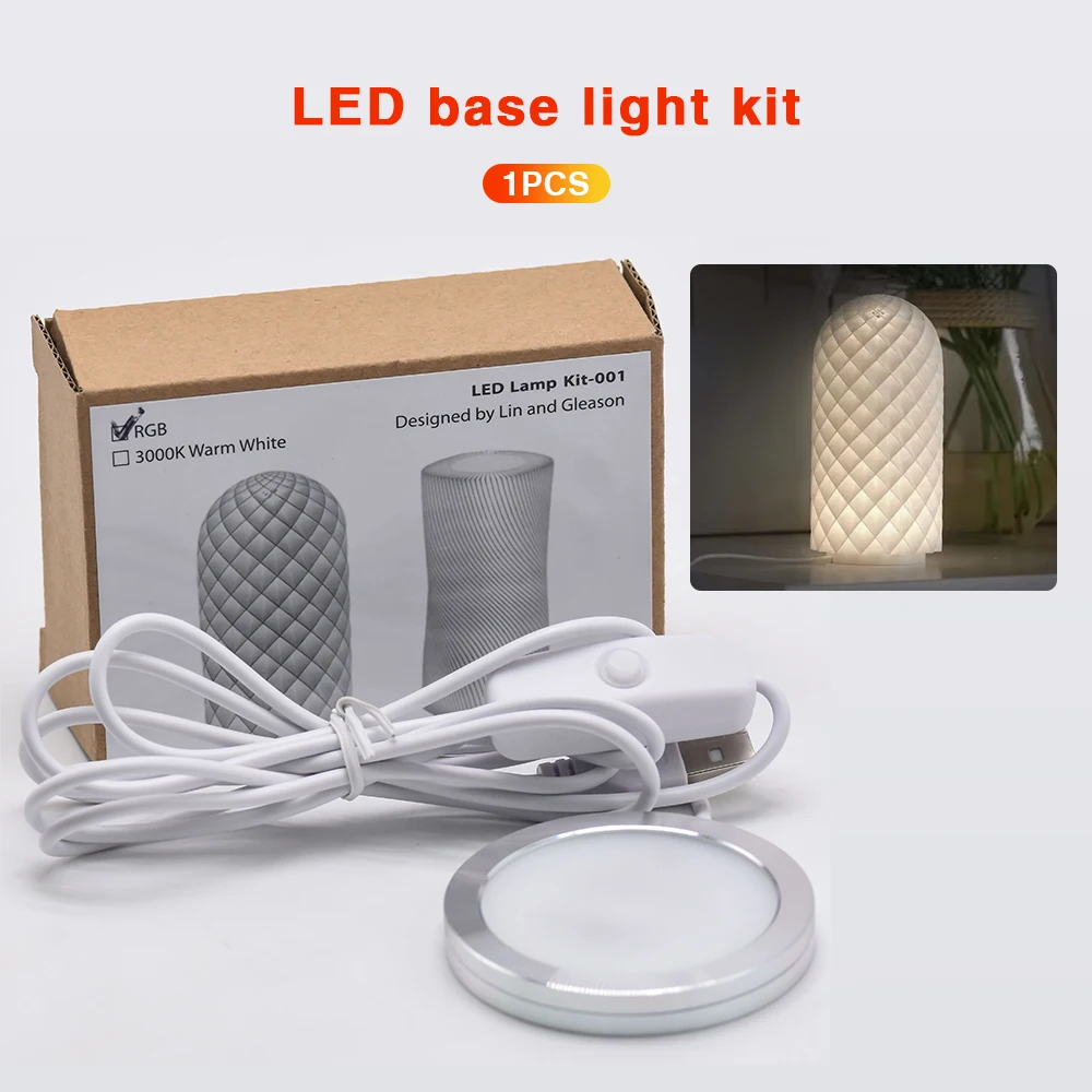 For Bambu Lab Led Lamp Kit 001 Hardware Bambulab Light Kit 001 Led Light Parts Diy Model Without 3d Printing Parts