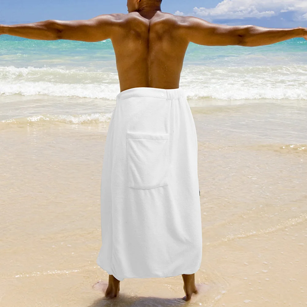 

Bathrobe Man Shower Coral Fleece Wrap Quick Dry Portable Beach For Body Towel Wrap Spa Towel Wraps Bath Towels