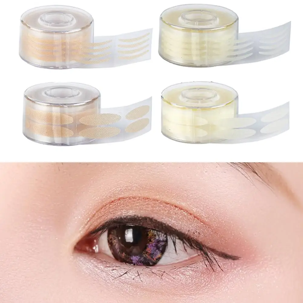 Eye Lift Strips Double Eyelid Tape Clear Gray Eyelid Double Eyes Invisible Stripe Sticker Eyelid 60pcs Big Makeup Fold Tool V7U1