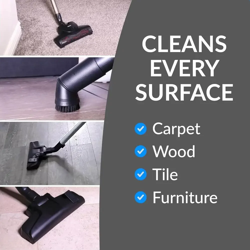Bagless Canister Vacuum with Sealed HEPA Filter 6