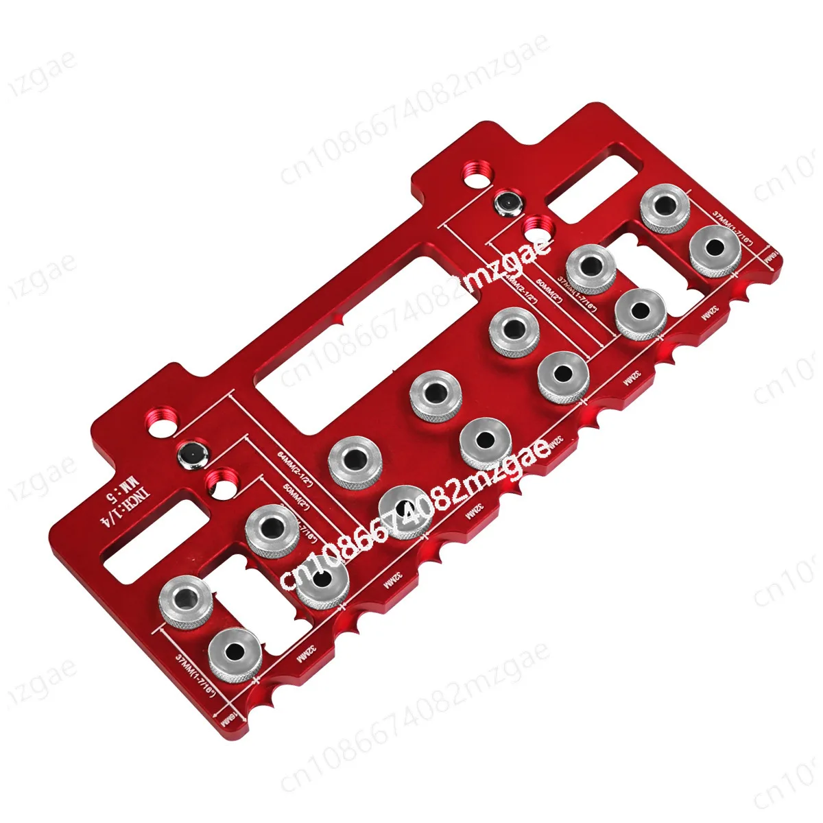 

Handle punching positioner, woodworking installation furniture wardrobe door handle adjustable opening auxiliary tool