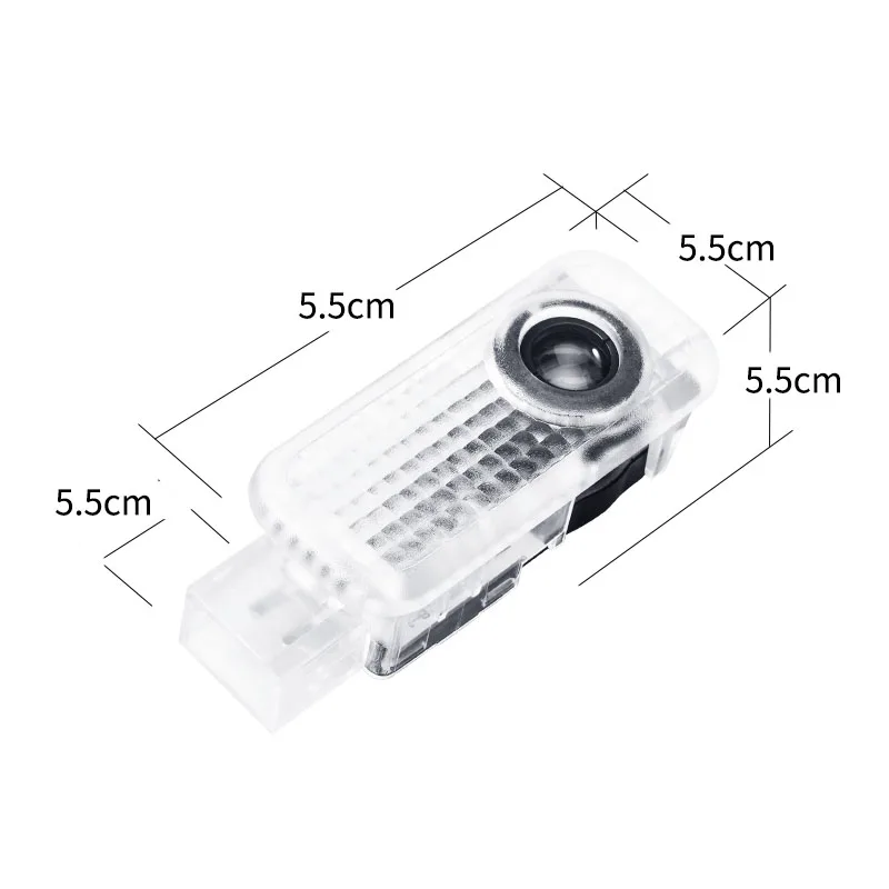 2pcs Led Car Door Welcome Lights Valve Cap for Audi A1 A3 8P 8V A4 B5 A6 A7 B8 Q3 S3 S4 Sline Logo Projector Ghost Shadow Lamp