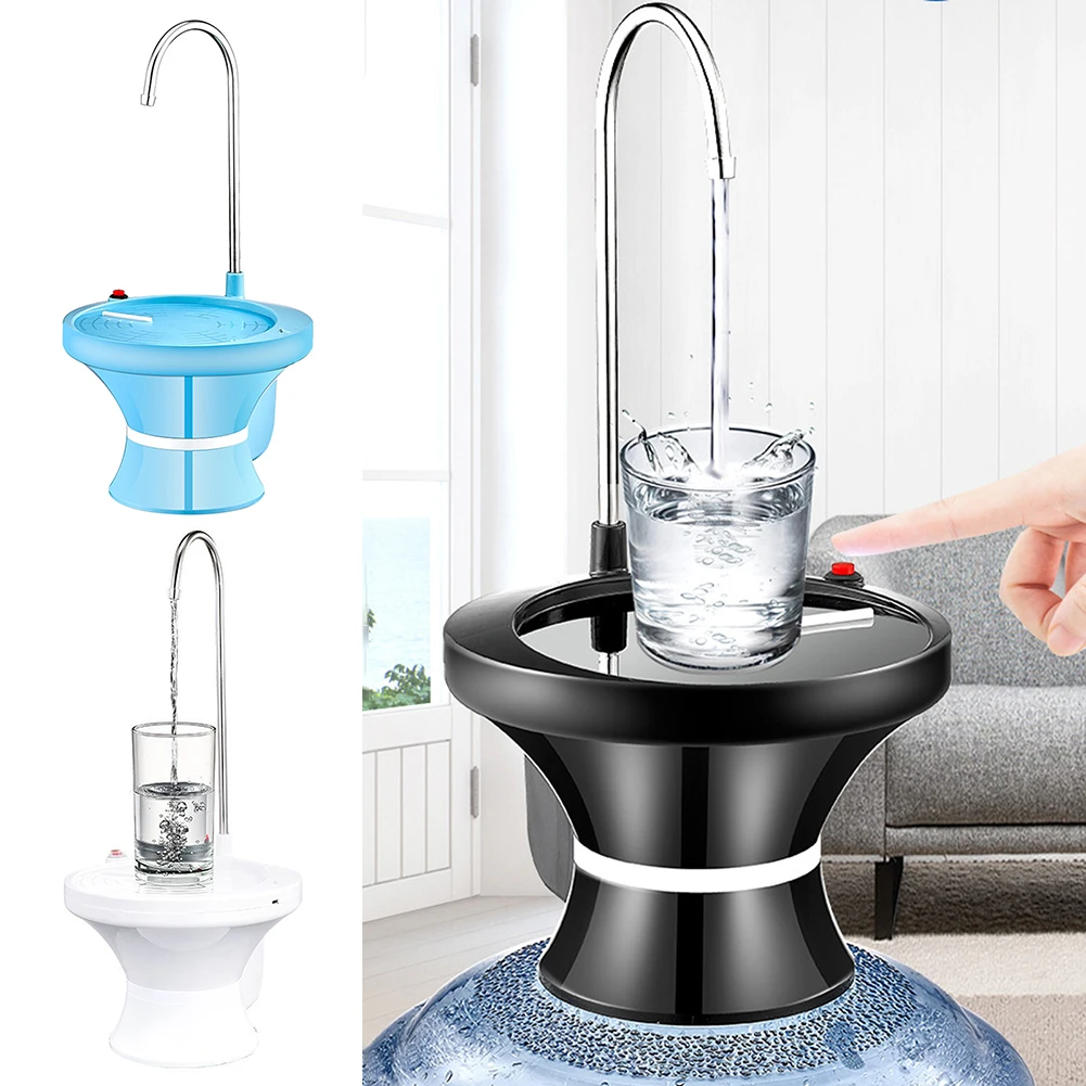 

Drinking Water Dispenser Pump,Usb Charging, Full-Automation,Versatile Water Bottle Pump With Tray,Kitchen,Living Room