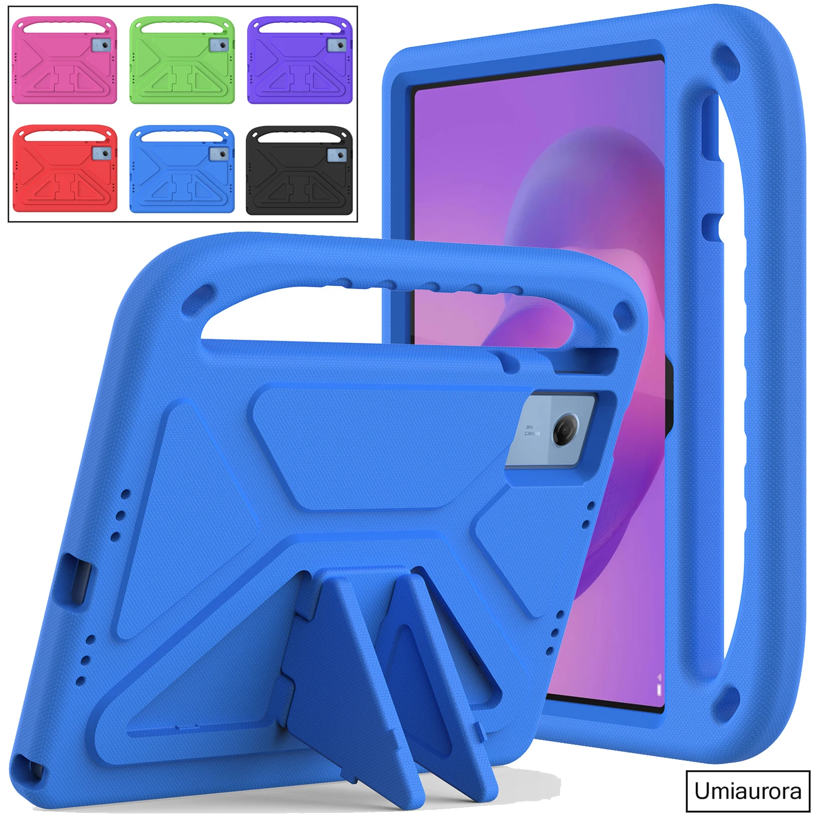 

Для Lenovo Idea Tab 11 дюймов TB336FU TB336ZU M11 TB330FU Xiaoxin Pad 11 дюймов 2025 TB335FC Детский противоударный чехол для планшета из ЭВА Подставка Funda