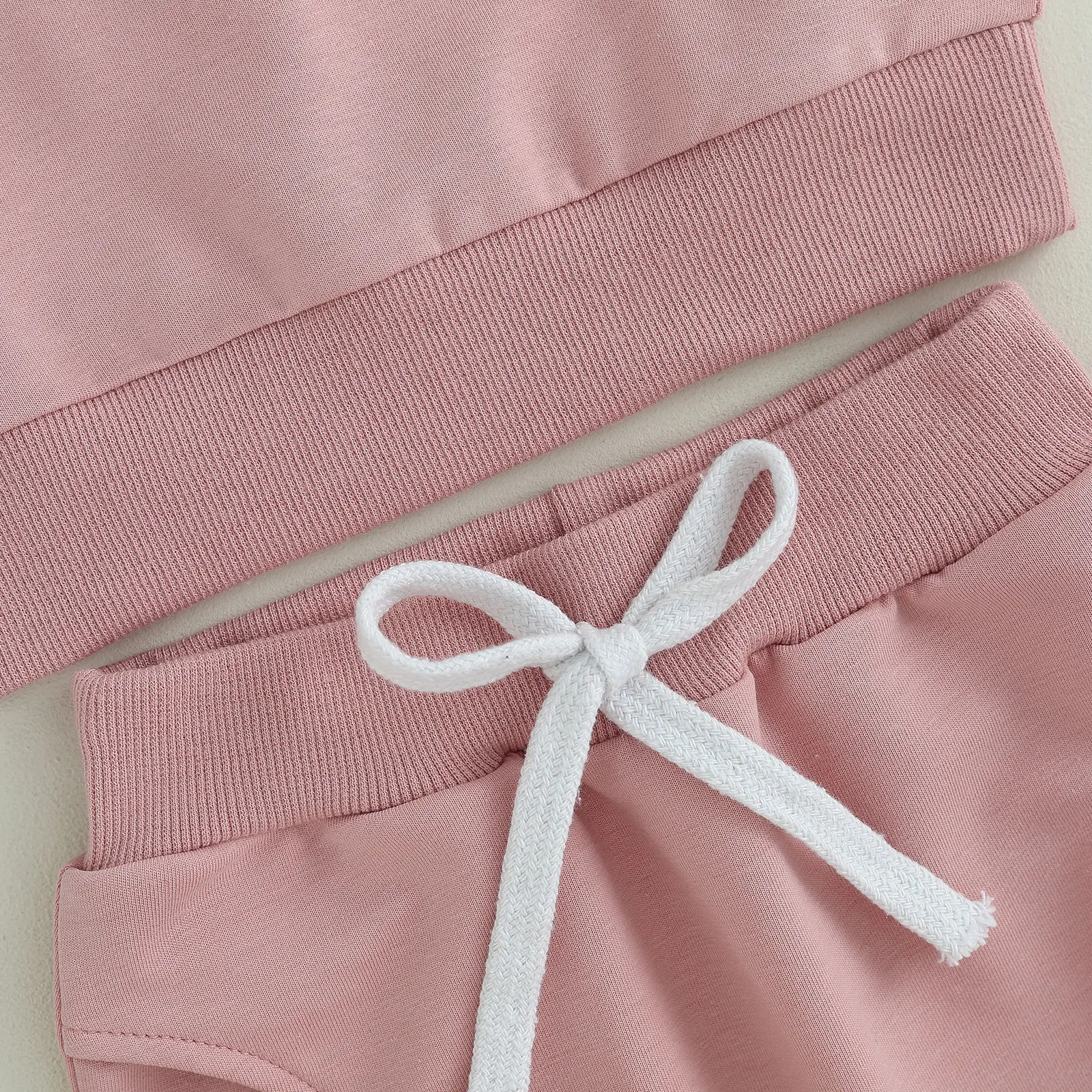 Toddler Girls Letter Print Outfit Set 5