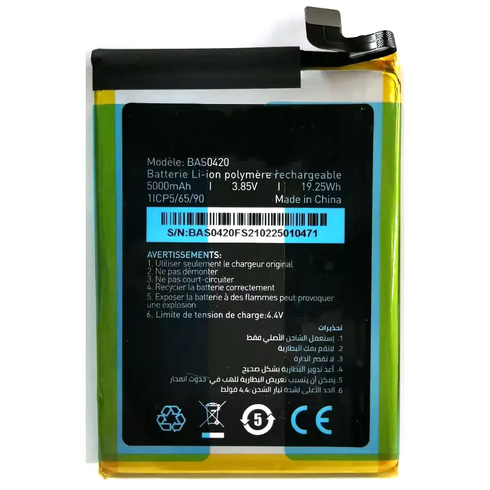 

New BAS0420 Original Battery for ACE URBIN3 Mobile Phone 1ICP5/65/90
