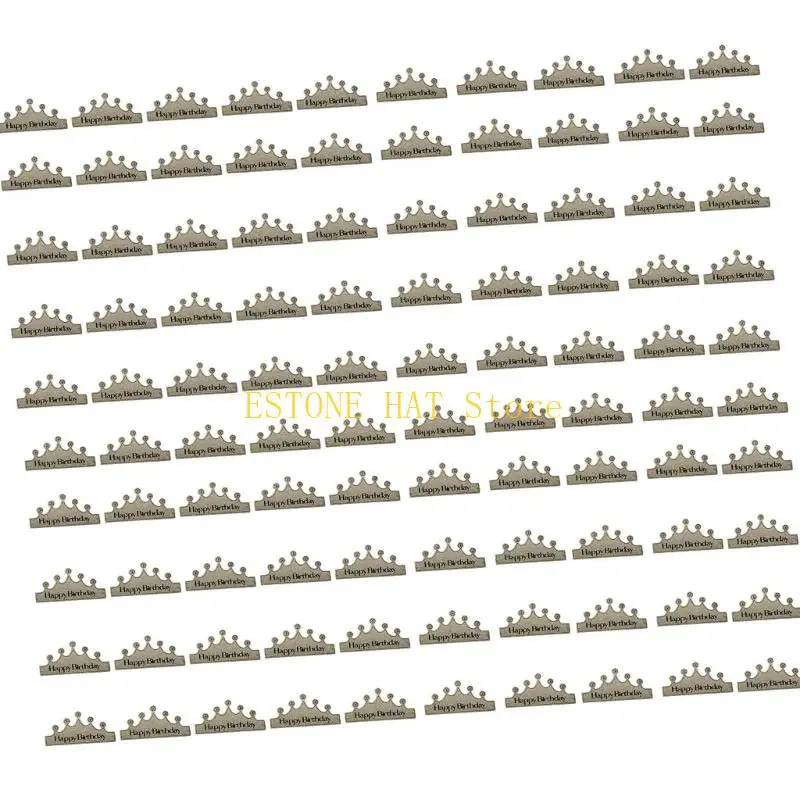 

49MF Classical Glittering Paper Birthday Tiaras Headpiece For Kids Adult Theme Party