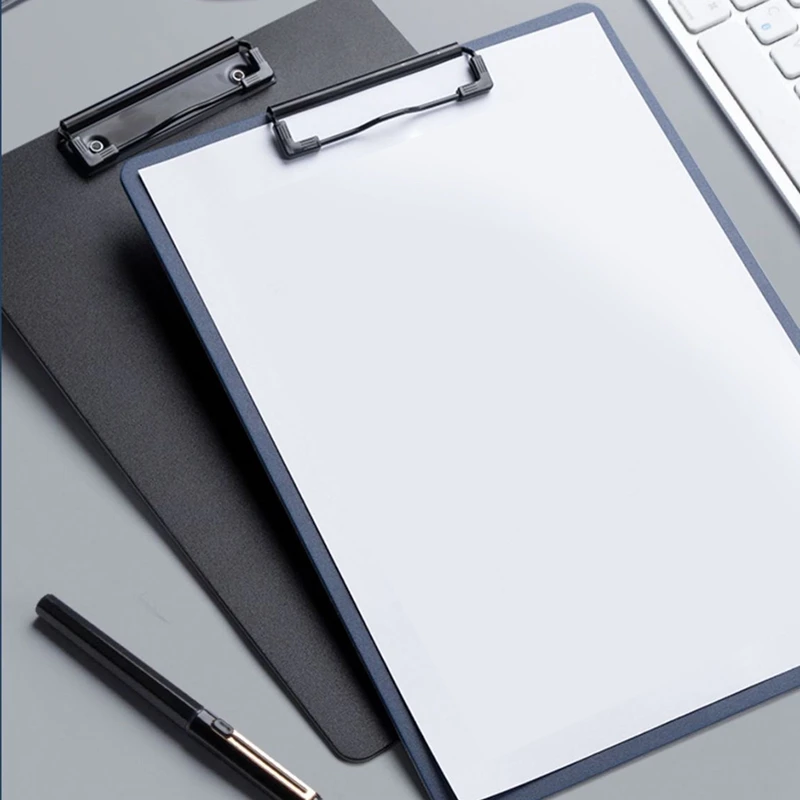 4 حزمة البلاستيك الحافظة متعددة الألوان كليب مجلس كليب لوحات مع مشبك معدني ، ل ، ممرضة ، المعلم ، طالب