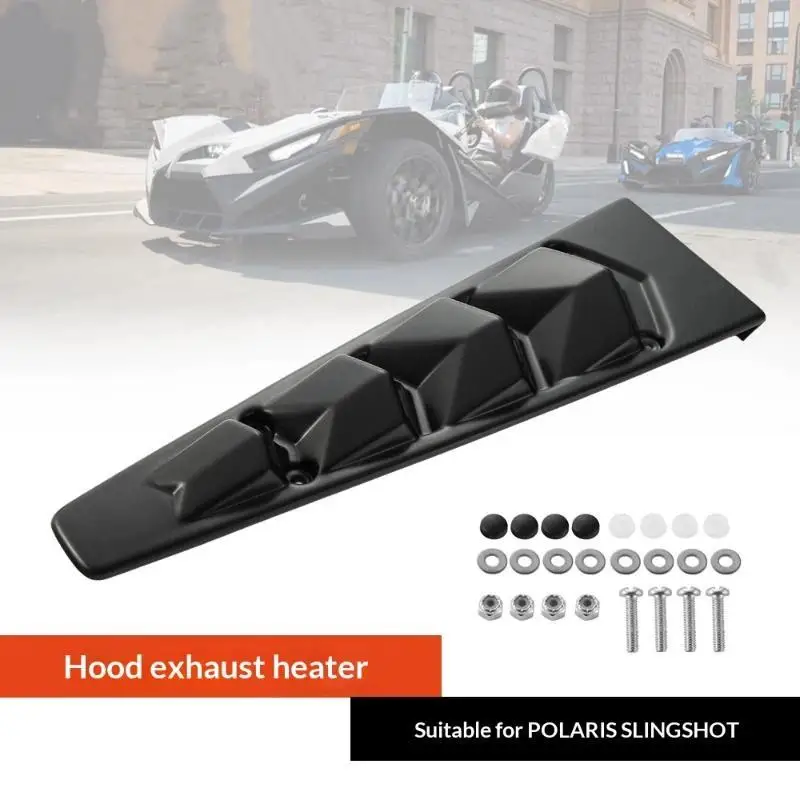 Center Hood Vent Cover Trim No-drill Damage-free Plastic for 2015-2025 Base GT GT LE S SL SLR SLR LE Car Mod Accessories
