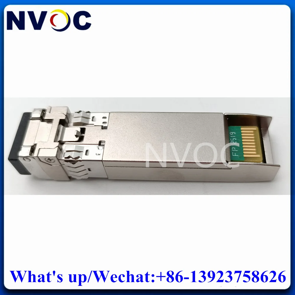 2Pcs 10Gb/s SFP+ 1550nm 120km Transceiver, 10G-ZR-120KM 10GBase ZR Duplex LC CML Fiber Optic Module